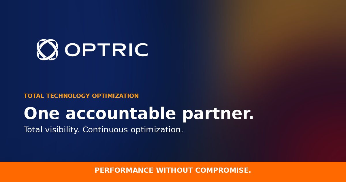 OPTRIC | The Platform — Total Technology Optimization